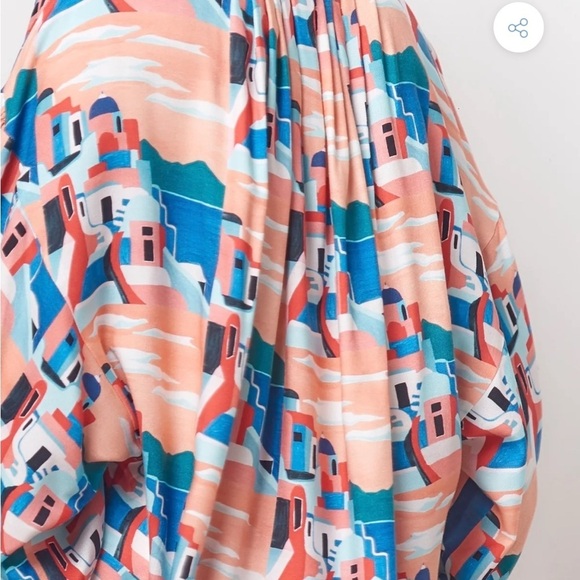 Corey Lynn Calter Free People Lola top Capri Print Small NWT - Picture 3 of 10